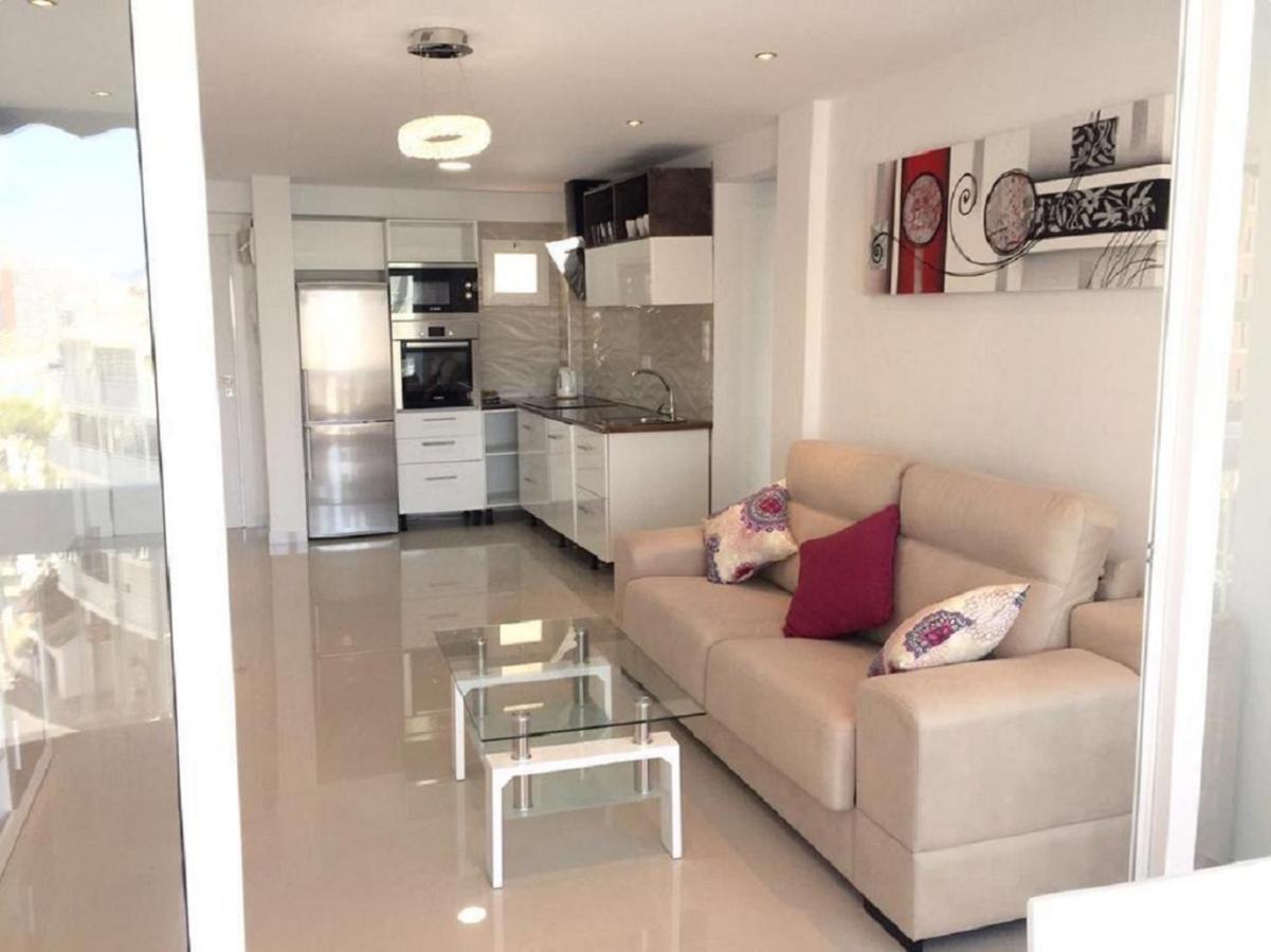Levante Beachfront Luxury Apartment 베니돔 외부 사진